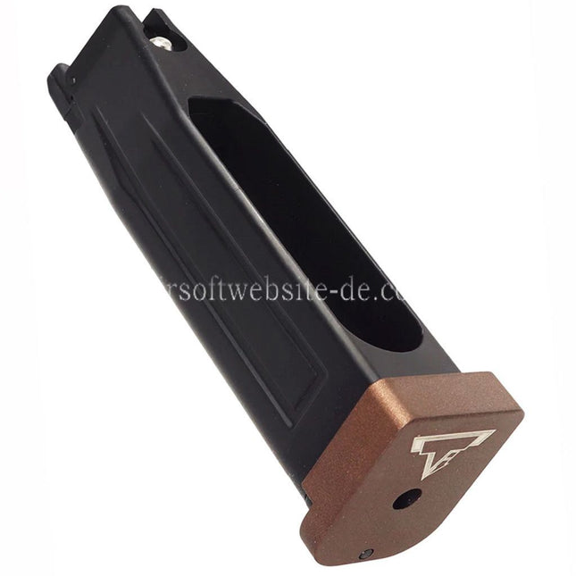 ARMY ARMAMENT 30rd CO2 Magazin R615 TTI Sand Viper Geeignet für Hi-Capa Serie GBB Pistolen Airsoft