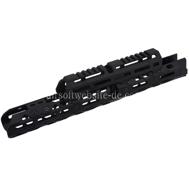 5KU KPYK CRC 1U004B Stil 365mm M-LOK Handschutz Schienen System Geeignet für CYMA D-BOYS AKM AK105 AK74S Serie AEG Gewehre Airsoft