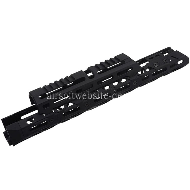 5KU KPYK CRC 1U004B Stil 365mm M-LOK Handschutz Schienen System Geeignet für CYMA D-BOYS AKM AK105 AK74S Serie AEG Gewehre Airsoft