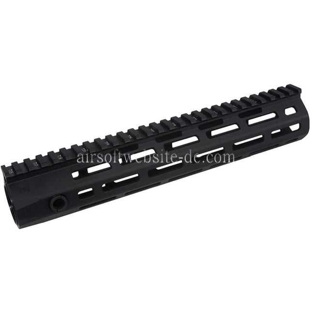 E&C 10.75 Zoll URX-4 M-Lok Handschutz Schienen System Geeignet für M4 M16 Serie AEG Gewehre Airsoft Schwarz