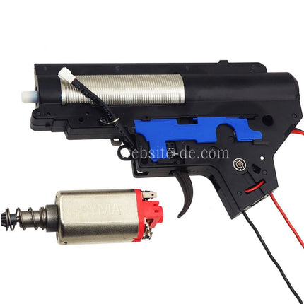 CYMA Platinum eShooter ETU Mosfet Drehmomentmotor V2 komplett Schnellverschluss QD Getriebe Geeignet fur M4 M16 Serie AEG Gewehre Verkabelung hinten
