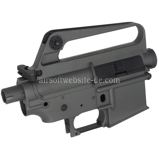 E&C M16VN 604 Stil Oberer Untere Metall Körperempfänger Geeignet für E&C Tokyo Marui M4 M16 Serie AEG Gewehre Airsoft Grau