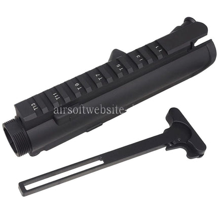 E&C M4A1 Oberer Metall Körperempfänger Geeignet für E&C E-Bolt System AR M4 M16 Serie AEG Gewehre Airsoft Schwarz
