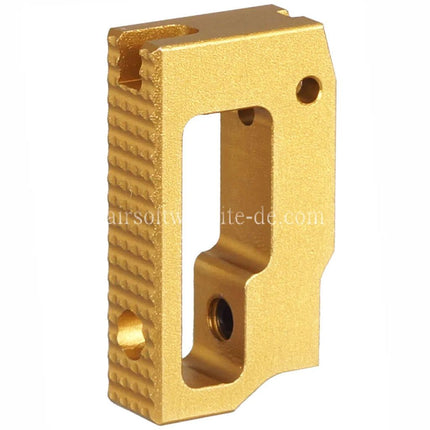 5KU Aluminum Kurz Flach Verstellbarer Abzug Geeignet für Tokyo Marui Hi-Capa 1911 Serie GBB Pistolen Airsoft