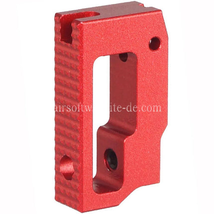 5KU Aluminum Kurz Flach Verstellbarer Abzug Geeignet für Tokyo Marui Hi-Capa 1911 Serie GBB Pistolen Airsoft