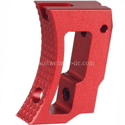 5KU Aluminum Medium Gebogen Verstellbarer Abzug Geeignet für Tokyo Marui Hi-Capa 1911 Serie GBB Pistolen Airsoft