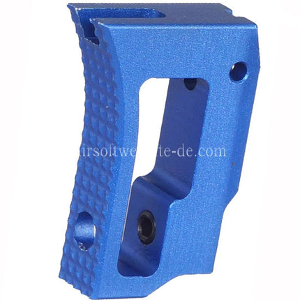 5KU Aluminum Obere Gebogen Verstellbarer Abzug Geeignet für Tokyo Marui Hi-Capa 1911 Serie GBB Pistolen Airsoft