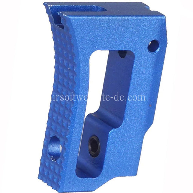 5KU Aluminum Obere Gebogen Verstellbarer Abzug Geeignet für Tokyo Marui Hi-Capa 1911 Serie GBB Pistolen Airsoft