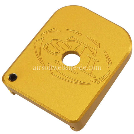 5KU Aluminum STI Stil Magazinbodenplatte Geeignet für Armorer Works AW WE(WE-TECH) Tokyo Marui Hi-Capa Serie Pistolen Airsoft