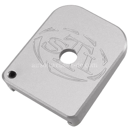 5KU Aluminum STI Stil Magazinbodenplatte Geeignet für Armorer Works AW WE(WE-TECH) Tokyo Marui Hi-Capa Serie Pistolen Airsoft