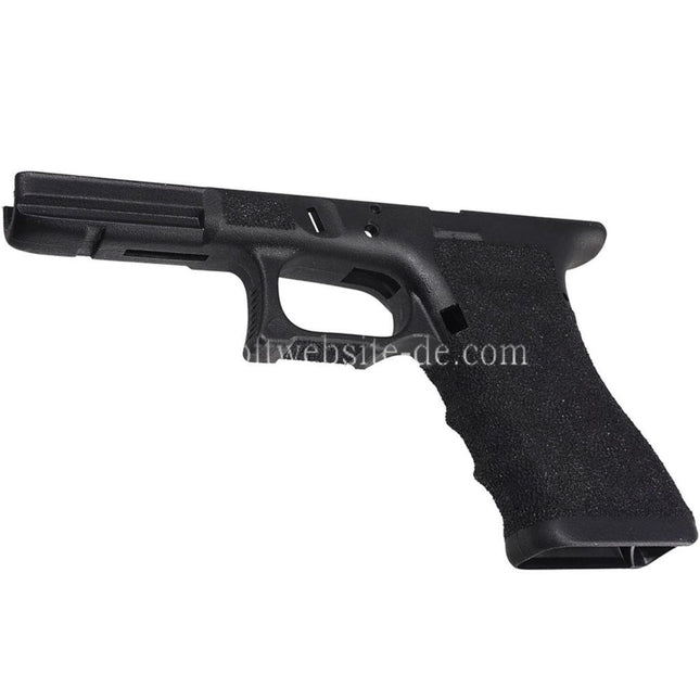 Guns Modify GM Verstärkt Polymer Gen3 RTF Unterschnitt Stippling Rahmen Geeignet für Tokyo Marui G17 G18C G22 G34 G-Serie GBB Pistolen Schwarz