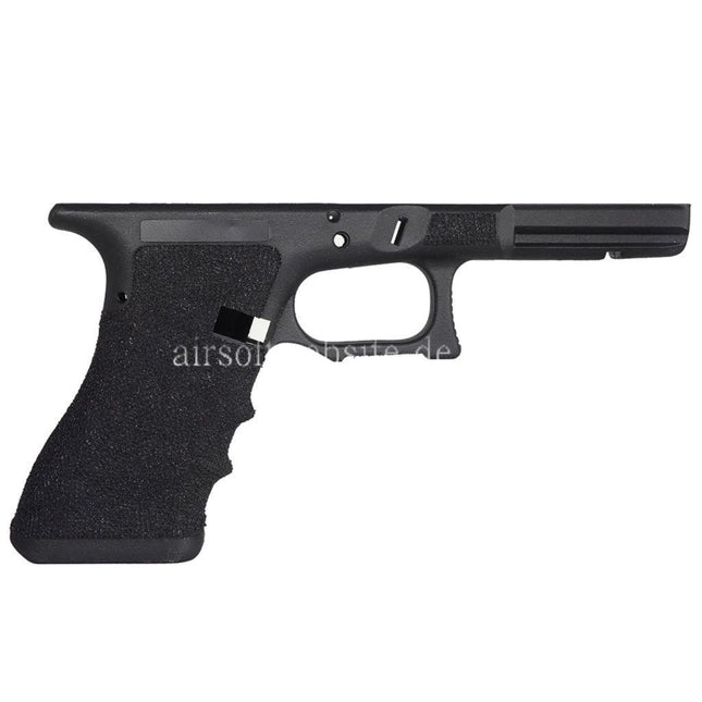 Guns Modify GM Verstärkt Polymer Gen3 RTF Unterschnitt Stippling Rahmen Geeignet für Tokyo Marui G17 G18C G22 G34 G-Serie GBB Pistolen Schwarz