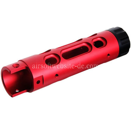 Narcos Airsoft CNC Aluminum Vorderes Lauf Kit (Typ 2) Geeignet für Action Army AAP01 Serie GBB Pistolen