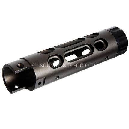 Narcos Airsoft CNC Aluminum Vorderes Lauf Kit (Typ 2) Geeignet für Action Army AAP01 Serie GBB Pistolen