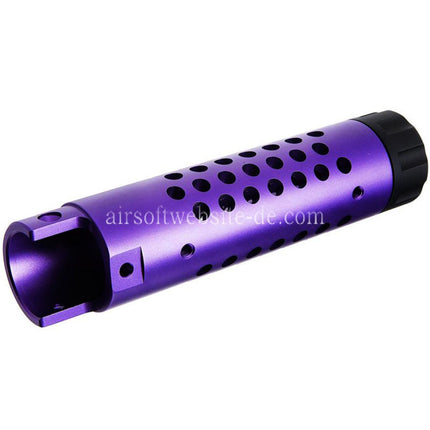 Narcos Airsoft CNC Aluminum Vorderes Lauf Kit (Typ 4) Geeignet für Action Army AAP01 Serie GBB Pistolen