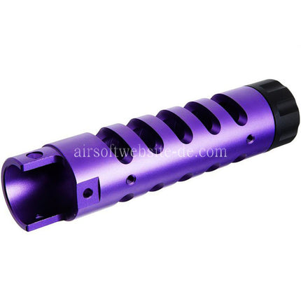 Narcos Airsoft CNC Aluminum Vorderes Lauf Kit (Typ 5) Geeignet für Action Army AAP01 Serie GBB Pistolen