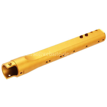 Narcos Airsoft CNC Aluminum Vorderes Hunter Lauf Kit Geeignet für Action Army AAP01 Serie GBB Pistolen