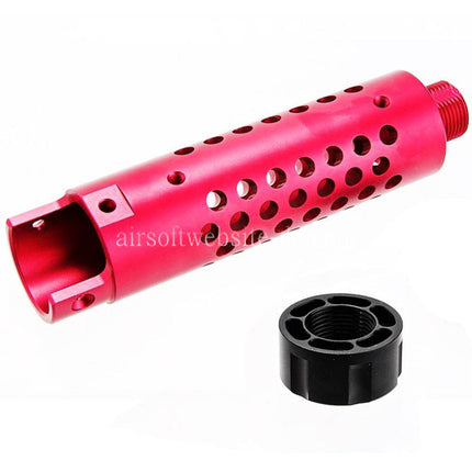 Narcos Airsoft CNC Aluminum Vorderes Lauf Kit (Typ 4) Geeignet für Action Army AAP01 Serie GBB Pistolen