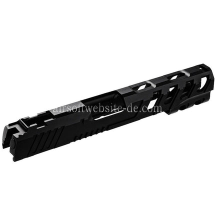 Narcos Airsoft CNC Aluminum Schlitten Phantom Geeignet für Tokyo Marui Hi-Capa 5.1 Serie GBB Pistolen