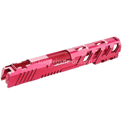 Narcos Airsoft CNC Aluminum Schlitten Phantom Geeignet für Tokyo Marui Hi-Capa 5.1 Serie GBB Pistolen