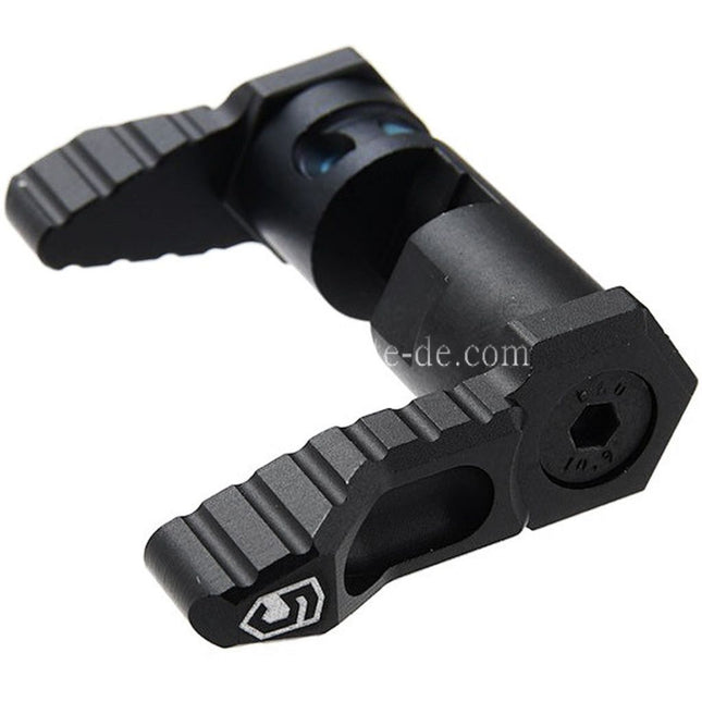 Revanchist Airsoft 60 Grad Ambidextrous Wahlhebel Geeignet für Tokyo Marui M4 MWS Serie GBB Gewehre Schwarz
