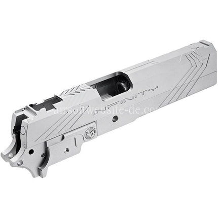Tiger Soul CNC Aluminum INF Venom Mittlerer Rahmen Schlitten Set Geeignet für Toyko Marui Hi-Capa Serie GBB Pistolen Airsoft
