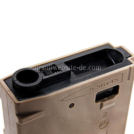 ARCTURUS DMAG 350rd Hi-Cap Magazin Geeignet für M4 M16 Serie AEG Gewehre Airsoft