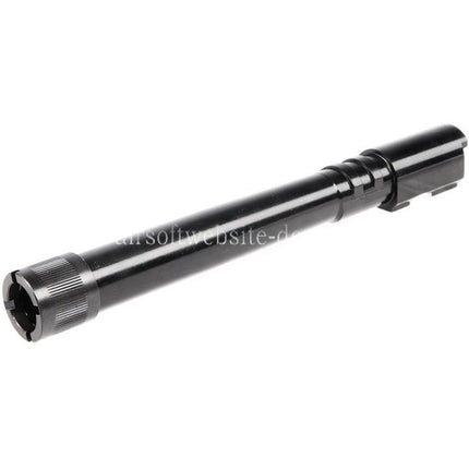 KJ Works Äußerer Lauf mit Gewindeabdeckung -14mm CCW gegen den Uhrzeigersinn Geeignet für ASG CZ Shadow 2 GBB Pistolen Airsoft