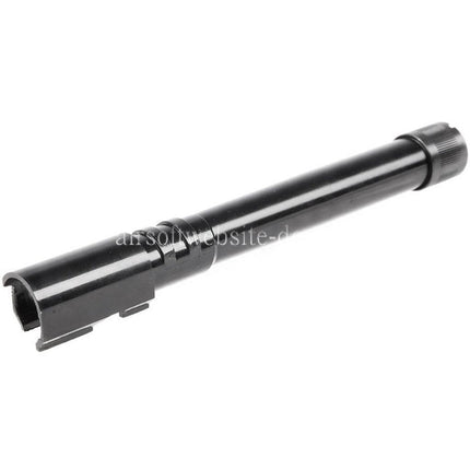 KJ Works Äußerer Lauf mit Gewindeabdeckung -14mm CCW gegen den Uhrzeigersinn Geeignet für ASG CZ Shadow 2 GBB Pistolen Airsoft
