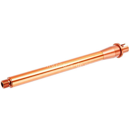 Revanchist Airsoft 10.3 Zoll Aluminium Äußerer Lauf mit 0.5 Zoll Barrel Extension -14mm CCW Gegen den Uhrzeigersinn Geeignet für Tokyo Marui M4 Serie MWS GBB Gewehre Airsoft