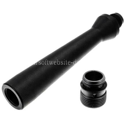 Revanchist Airsoft 100mm Ultraleicht Aluminum Äußerer Lauf -14mm CCW gegen den Uhrzeigersinn mit Gewindeadapter Geeignet für Novritsch SSP5 Serie GBB Pistolen