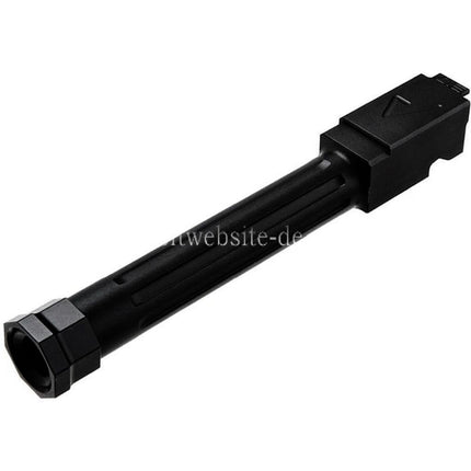 RWA Agency Arms CNC Aluminum Mittelliniengewinde Äußerer Lauf -14mm CCW gegen den Uhrzeigersinn Geeignet für Umarex (VFC) G17 Gen3 Gen4 G18C / RWA Agency Arms EXA Serie GBB Pistolen Airsoft