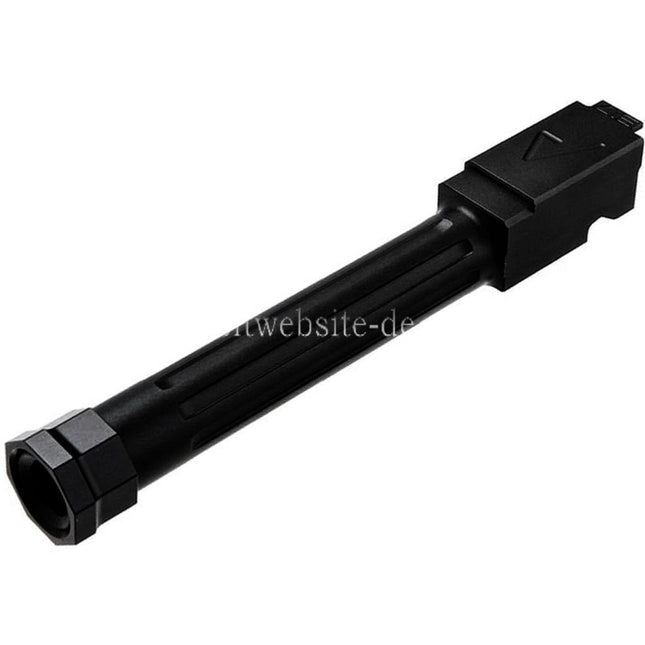 RWA Agency Arms CNC Aluminum Mittelliniengewinde Äußerer Lauf -14mm CCW gegen den Uhrzeigersinn Geeignet für Umarex (VFC) G17 Gen3 Gen4 G18C / RWA Agency Arms EXA Serie GBB Pistolen Airsoft