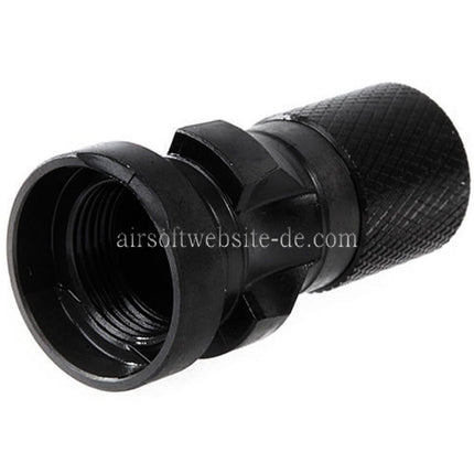 VFC Metall Mündungsfeuerdämpfer Muzzle Adapter Geeignet für Umarex VFC MP5 Serie GBB Gewehre Airsoft