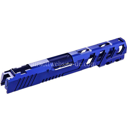 Narcos Airsoft CNC Aluminum Schlitten Phantom Geeignet für Tokyo Marui Hi-Capa 5.1 Serie GBB Pistolen