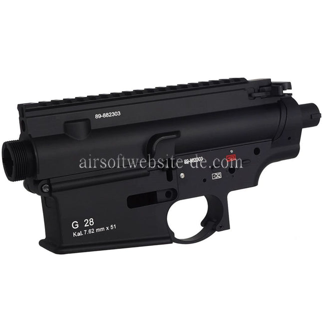 E&C Oberer Untere Metall Körperempfänger Geeignet für E&C G28 HK417 Serie AEG Gewehre Airsoft