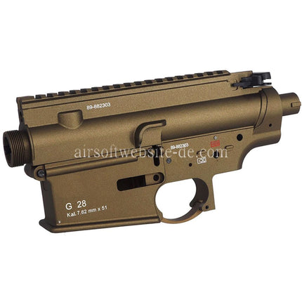 E&C Oberer Untere Metall Körperempfänger Geeignet für E&C G28 HK417 Serie AEG Gewehre Airsoft