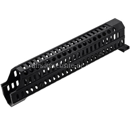 LCT 280mm Aluminum ZSPORT-12 Handschutz schienen system Geeignet für LCT LCK-12 LCK-15 LCK-19 ZK-12 ZK-12U AK12 Serie AEG Gewehre Airsoft Schwarz