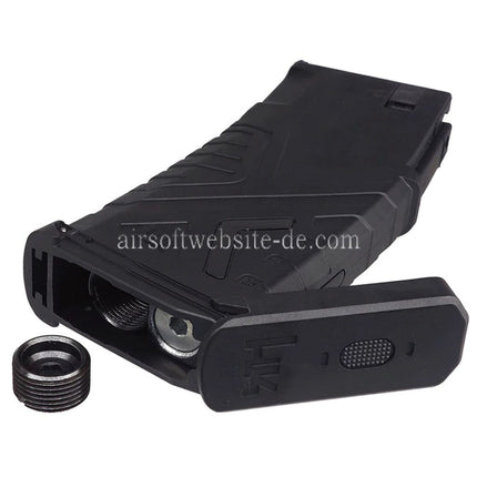 GHK Leicht 32rd Co2 Magazin Geeignet für GHK HK416A5 G5 MK12 MK18 M4 Serie GBB Gewehre Airsoft Schwarz