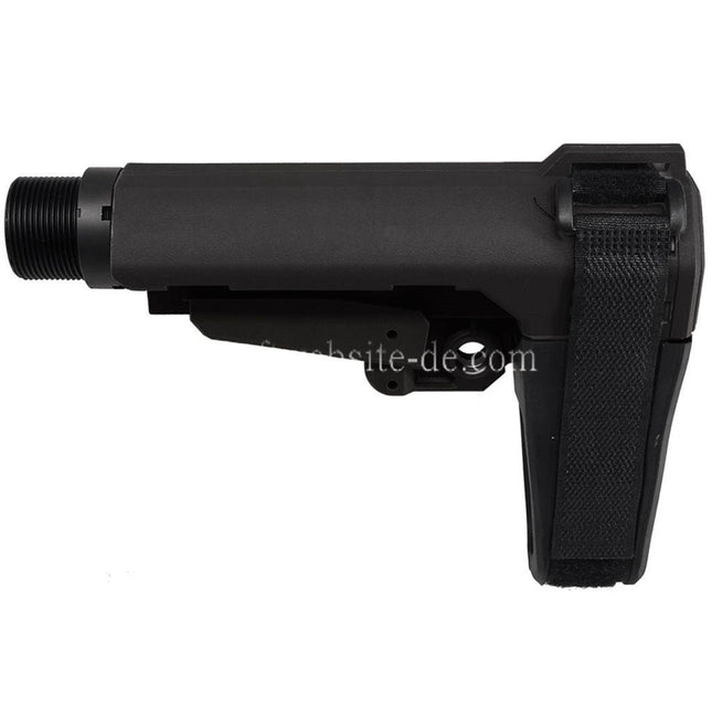 CYMA CGS SBT Stil SBA3 Stabilisierung Brace Schaft mit 6-fach verstellbarem Pufferrohr Geeignet fur CGS Tokyo Marui M4 MWS GBB Gewehre