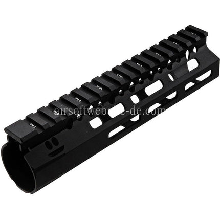 VFC 7 Zoll BCM GUNFIGHTER MCMR-7 M-LOK Handschutz schienen system Geeignet für VFC M4 Serie AEG Gewehre Airsoft Schwarz