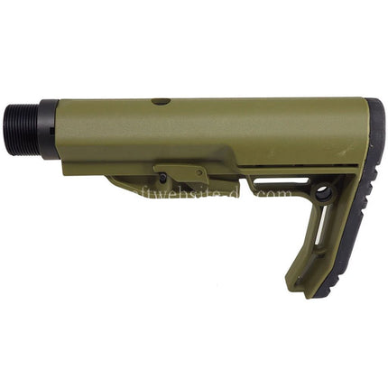 CYMA CGS MFT BMSMIL Stil Minimalistischer Schaft mit Kurzer 6-fach verstellbarer Pufferrohr-Einheit Geeignet fur CGS Tokyo Marui M4 Serie MWS GBB Gewehre