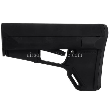 E&C M Stil ACS Einziehbar Schaft geeignet für M4 Serie AEG Gewehre Airsoft Schwarz