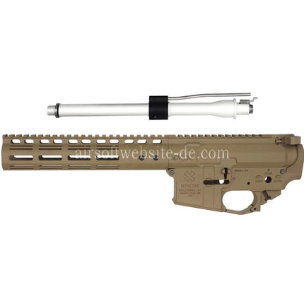 CYMA CGS Noveske N4 Empfänger NSR9 Handschutz schienen system mit Außenlauf Geeignet für CYMA CGS Tokyo Marui M4 Serie MWS GBB Gewehre Airsoft