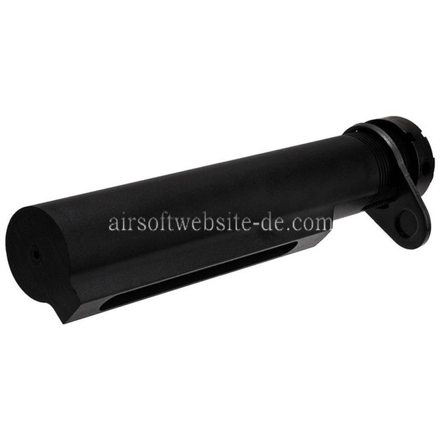 VFC 5-Positions Gewehrschaft Pufferrohr Geeignet für Umarex VFC HK416 Serie GBB Gewehre Airsoft Schwarz
