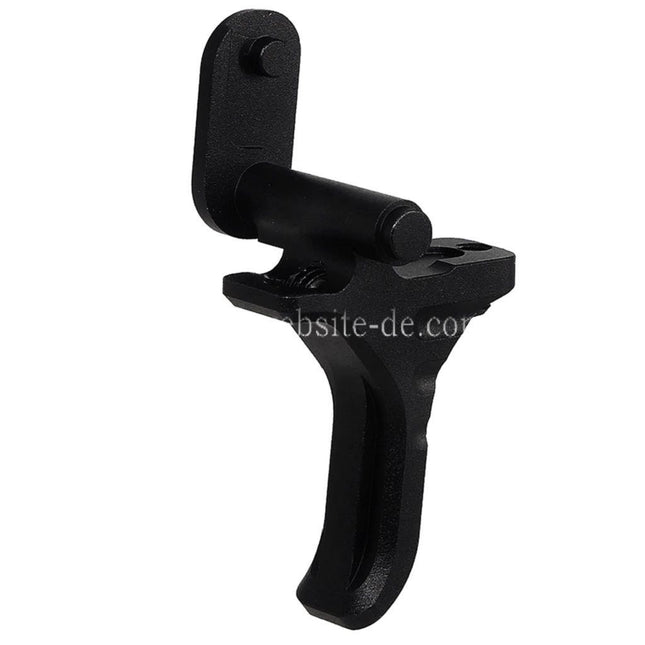 C&C TAC CNC Aluminium KD Stil Dual Einstellbarer Pro Competition Abzug Geeignet für SIG AIR VFC P320 M17 M18 Serie GBB Pistolen Airsoft Schwarz