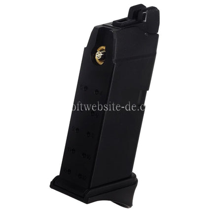DOUBLE BELL 15rd Gas Magazin Geeignet für G26 G27 Serie GBB Pistolen Airsoft Schwarz