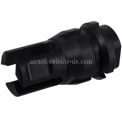 PTS Dead Air KeyMicro Mündungsfeuerdämpfer Geeignet für -14mm CCW Gegen den Uhrzeigersinn Lauf Gewehre Airsoft