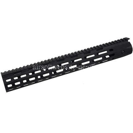 DOUBLE BELL M-LOK Handschutz Schienen System Geeignet für DOUBLE BELL SR25 DMR Serie AEG Gewehre Airsoft Schwarz