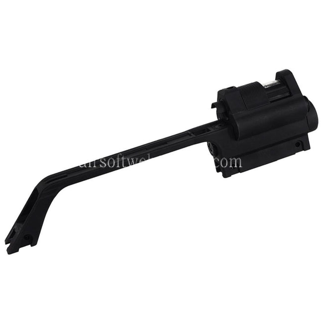 Airsoft Website Tragegriff mit Doppeloptik Visier Geeignet für S&T G36 Serie Gewehre Schwarz